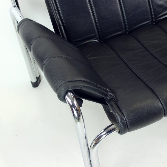 Image 1 of Sofá de dos plazas T 2403 modernista de Viliam Chlebo para Kodreta Myjava, Checoslovaquia, años 80