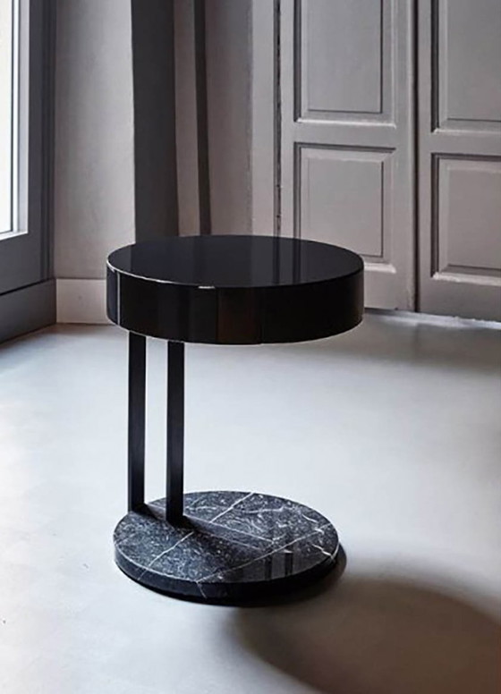 Image 1 of Andrea Parisio Ralf Bedside Table with Drawer Meridiani Edition