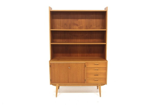 Scandinavian secretary desk in teak and oak, Sweden, 1960