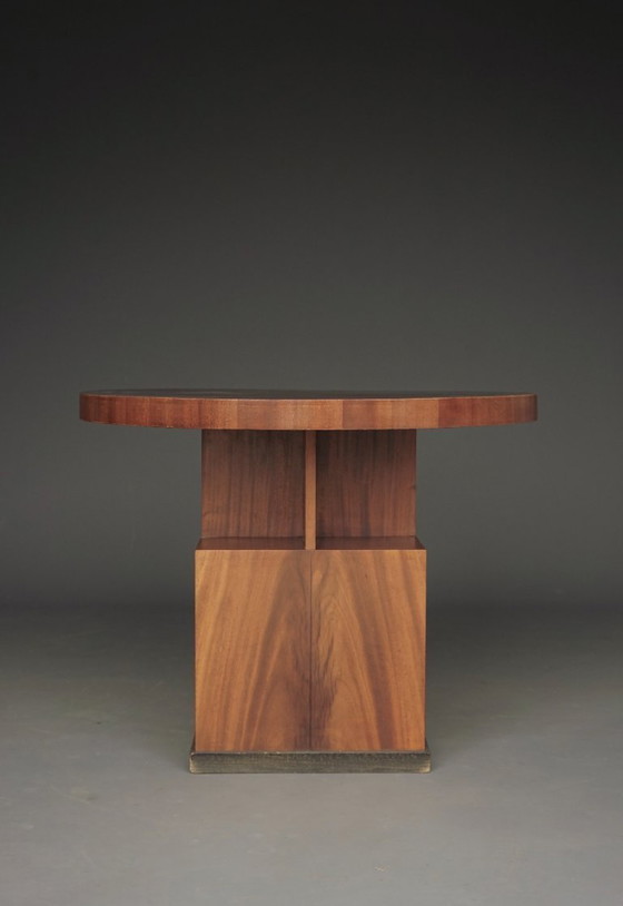 Image 1 of Geometrische salontafel of bijzettafel in art-decostijl, jaren 1930.
