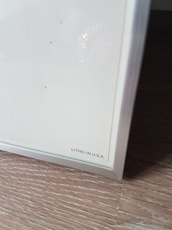 Image 1 of Ben Black - Magnifique lithographie « Rose Chapeau » / 1977 États-Unis