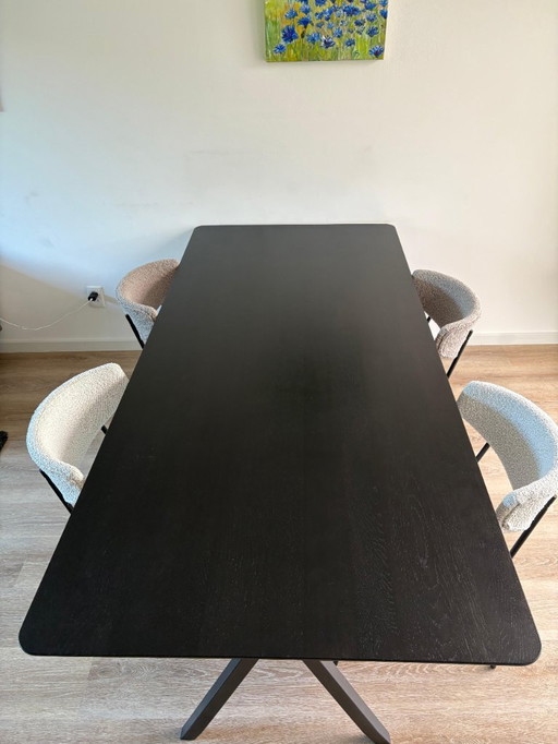 Studio Henk Dining table with Slim-X type leg