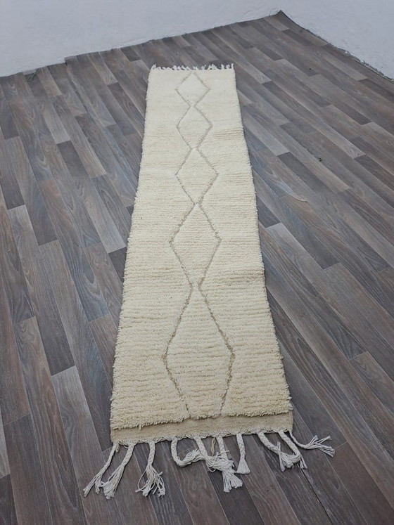 Authentiek Handgemaakt Traditioneel Op Maat Gemaakt Gangkleed Afmeting 75/300 Cm – Aime Té (photo 7 of 8)