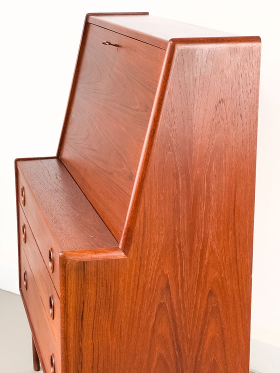 Image 1 of Secretary In Teak By Arne Hovmand Olsen For Mogens Kold, 1960S