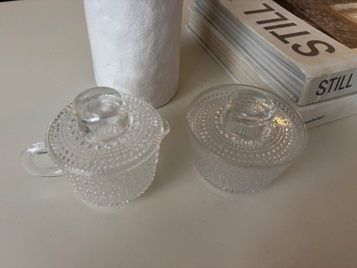 Set zucchero e latte Kastehelmi (Nuutajärvi / Iittala)