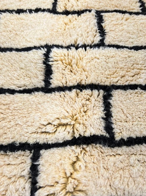 Tapis Marocain Contemporain Fait Main – Stijl Berbère 300cmx150cm – Vloerkleden en tapijten, Cotton (photo 6 of 6)