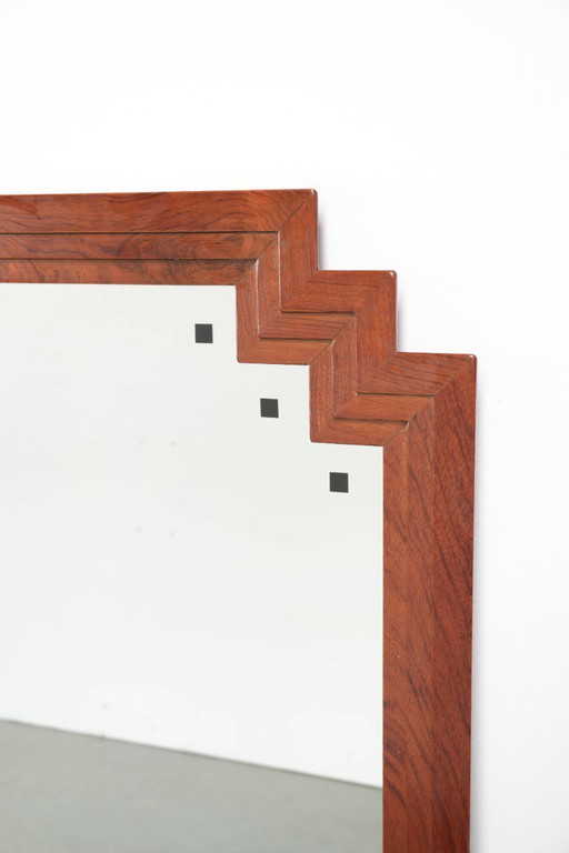 Large Art Deco Schuitema Design Mirror from the Decoforma Series