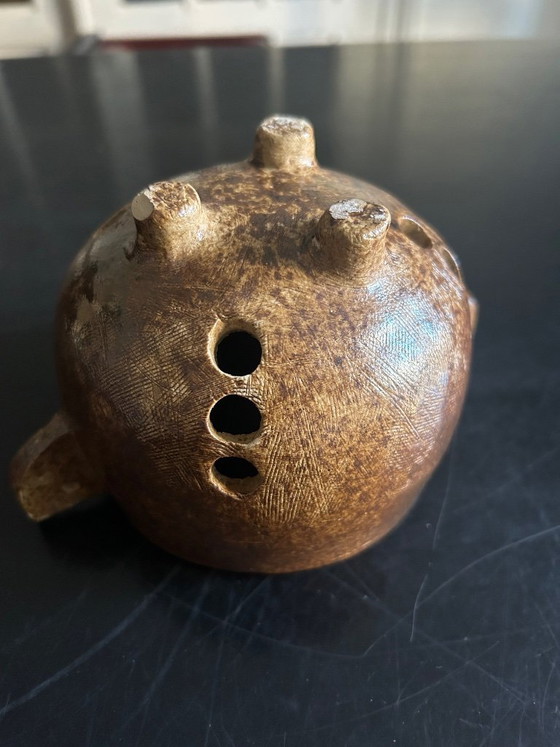 Image 1 of vaso aperto in gres, anni '70