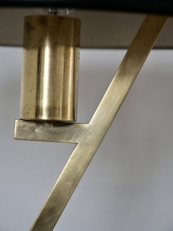 Philips Louis Kalff Mid Century Diplomat Z Lamp – Table lamps, Brass (photo 15 of 24)