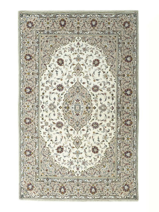 Tapis d'Orient Kashan - Noué à la main - 215 x 140 cm