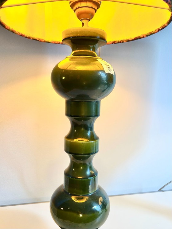 Image 1 of Set di 2 lampade a pagoda Wächtersbach - anni '60 con paralume moderno