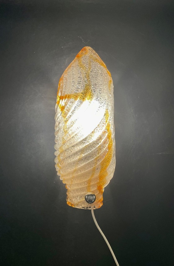 Image 1 of Sculpturale Vintage  - Attr Mazzega (Murano) - Verre Artistique & Tonalités Ambrées