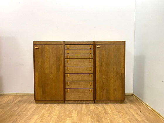 Image 1 of Vintage Cabinets with Drawers, Czech Design, 1980s