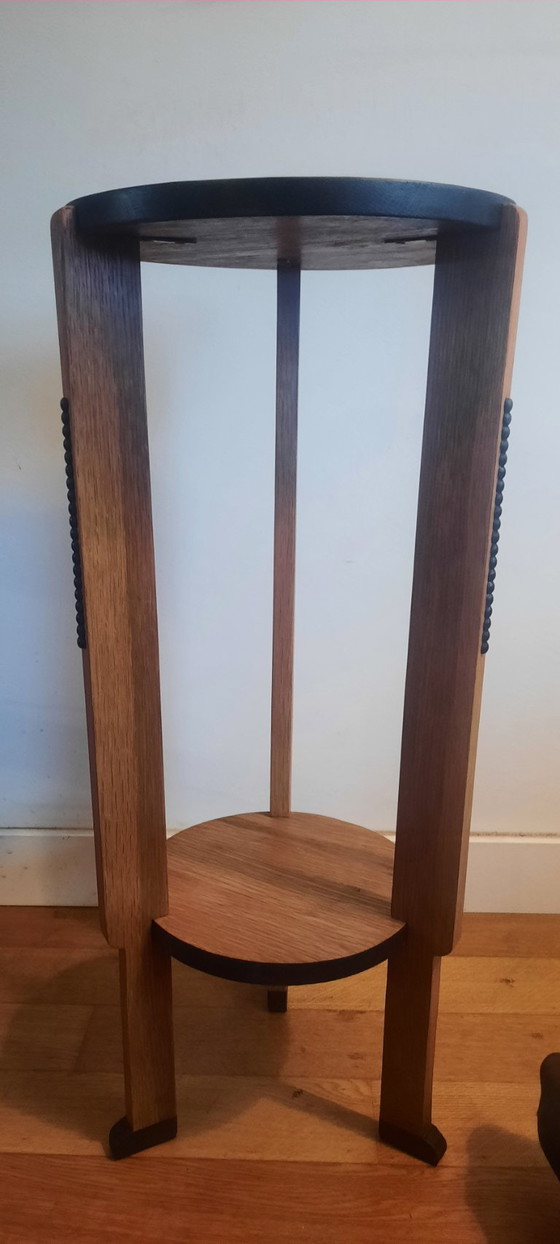 Image 1 of Tavolino/pianta Art Déco unico della scuola di Amsterdam