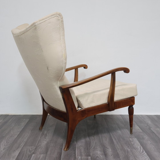 Image 1 of Renzo Franchi Camerani Recliner Sessel Mod. Camea 1950 Design Mitte des Jahrhunderts