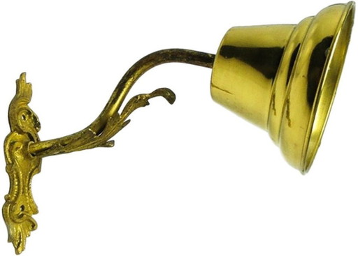 Wandlampe im Jugendstil aus dem frühen 20. Jahrhundert, Schweden – wandlampen, Brass