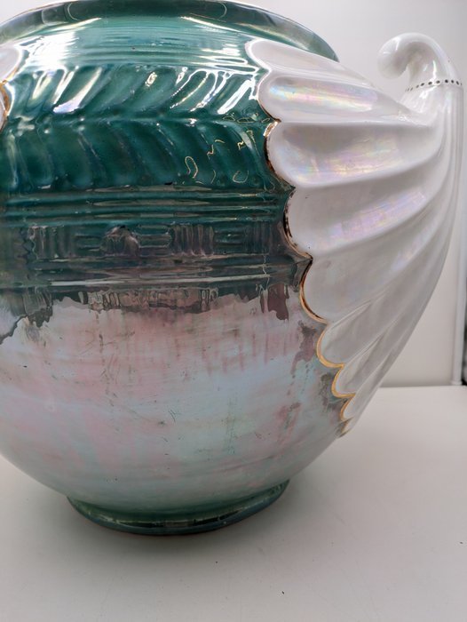 Image 1 of Laveno, Christopher DRESSER (1834-1904) - Vaas - Keramiek