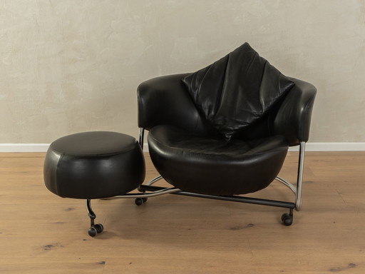  Girotonda Armchair & Ottoman, Francesco Binfaré, Cassina 