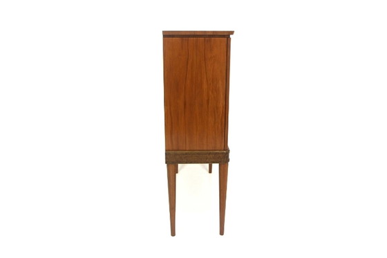 Modern Scandinavisch Notenhouten Dressoir van Reiners, Mjölby, Zweden, jaren 30, Scandinavian (foto 2 van 8)