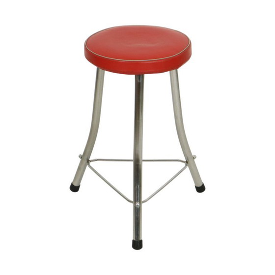 Image 1 of Sgabello Brabantia anni '50 cromato