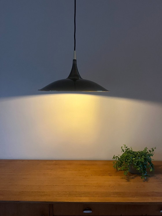 Image 1 of Brass pendant attributed to Florian Schulz - German design pendant