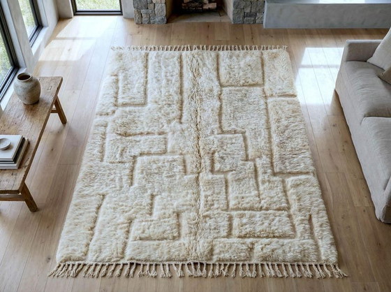 Berber Vloerkleed van natuurlijke wol 200/270cm – Vloerkleden en tapijten, Wool (photo 5 of 6)