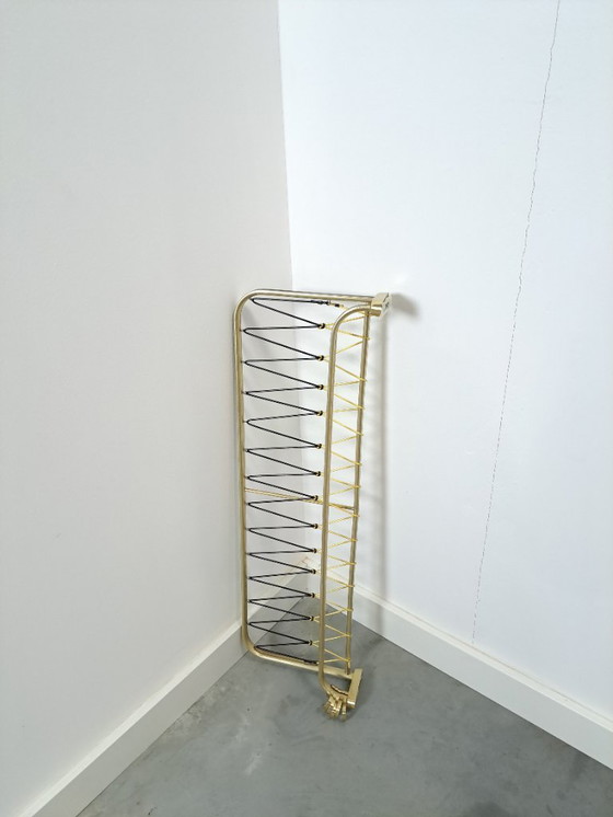 Image 1 of Porte-manteau des années 1950, noir et or, n° 21