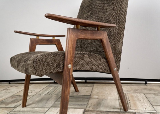 Image 1 of Fauteuil vintage de Jaroslav Smidek pour TON, années 1960, Tchécoslovaquie