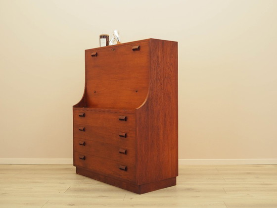 Image 1 of Sekretär aus Teakholz, dänisches Design, 1960er Jahre, Designer: Børge Mogensen