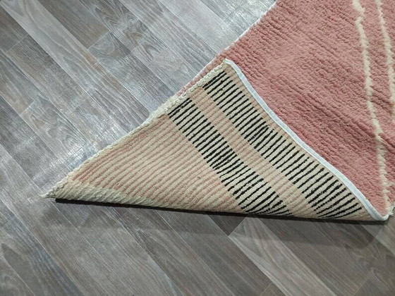 Handgemaakt loper tapijt 300cm x 70cm – Vloerkleden en tapijten, Wool, Modern (photo 4 of 6)