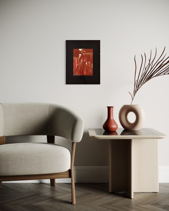 Image 1 of Jozef Hoemaeker (1911-1970) - Abstrakter Roter Mann, 1956