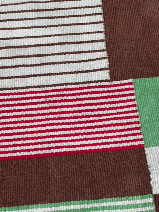 Grand Tapis en Laine Mid Century Modern, Années 60, Tchécoslovaquie, 335 × 240 Cm – vloerkleden en tapijten (photo 2 of 14)