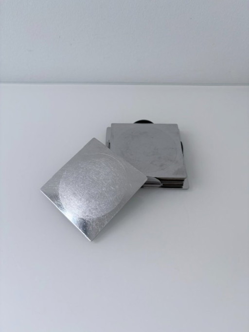 Ikea Groggy Sous-verres (6 pièces) dans un support