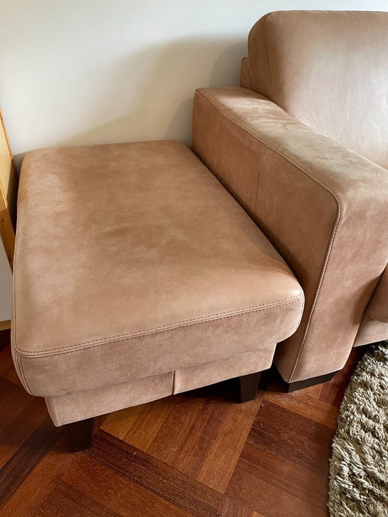 Image 1 of Corner sofa with footstool from Eijerkamp