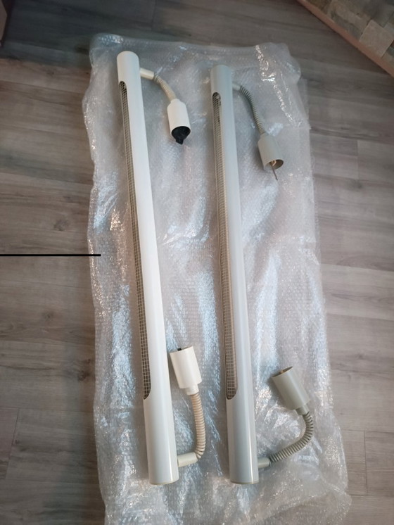 Image 1 of Duo de lampes industrielles suspendues par Massive 1980s