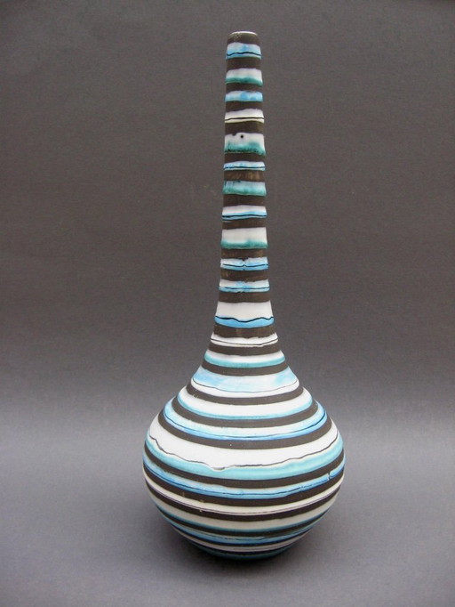 Rare Large Bottle Vase by Roger Capron circa 1955