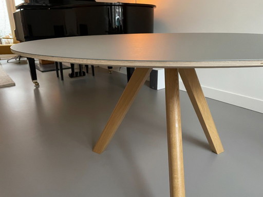 HAY round dining table