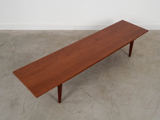Image 1 of Teak lowboard, Danish design, 1970s, made in Denmark