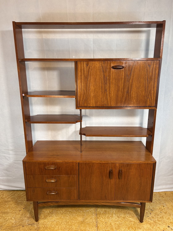 Image 1 of Mid-Century Retro Vintage Teak Room Divider by G Plan – ‘Brasilia’ Range, 1960s  Designed by Victor Wilkins | Stylish & Function