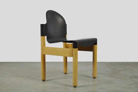 Image 1 of Thonet / Vintage Flex 2000 Beech Dining Chairs (4) / Gerd Lange / 1990S