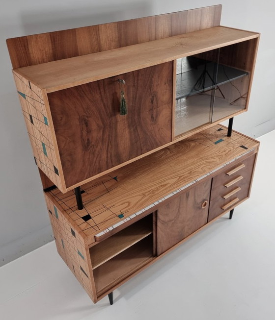 Image 1 of Bureau buffet vintage, années 1970