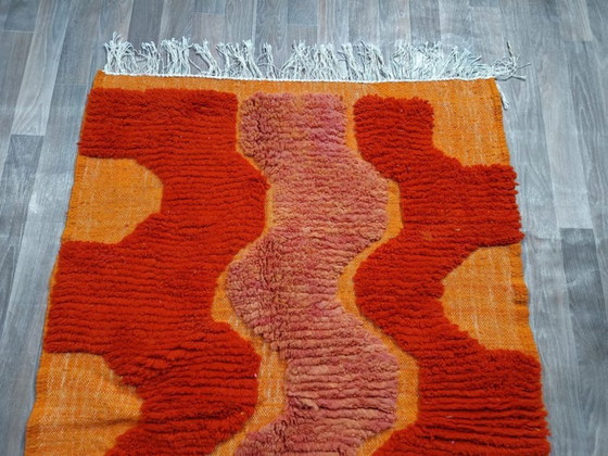 Image 1 of Tapis marocain traditional en laine 200cmx150cm