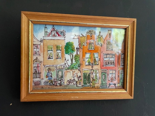 🎨 Handgemalte Original-Miniaturgemälde