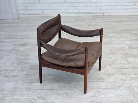 Anni '70, design danese di Kristian Vedel, Poltrone modello "Modus". – Legno (photo 17 of 17)