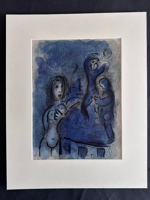 Marc Chagall Litho Uit Verve – lithos zeefdrukken, Paper