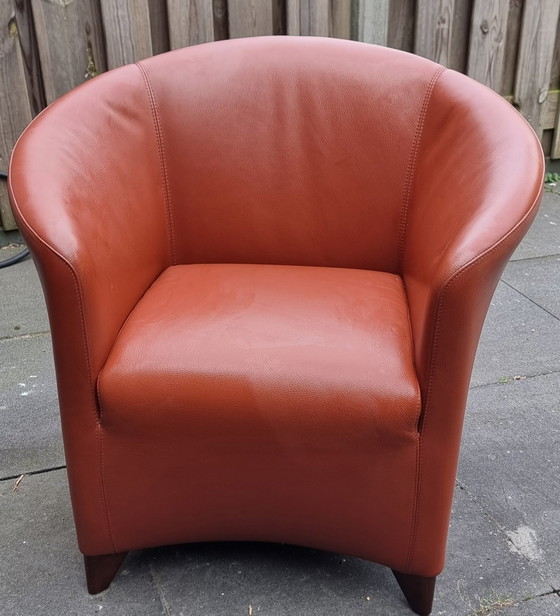 Fauteuil Wittmann – Leather, Wood (photo 4 of 5)