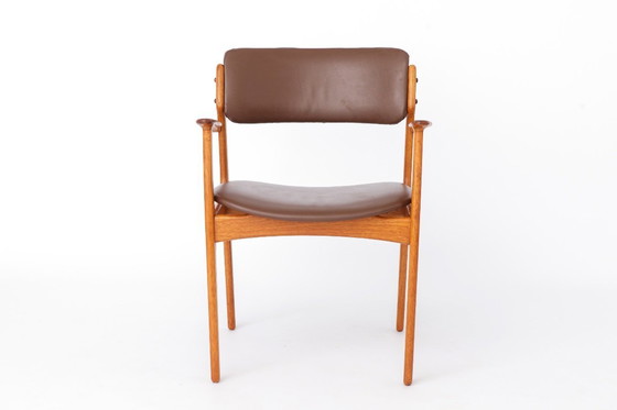 Image 1 of Vintage Erik Buch Model 49 Armchairs in Teak, Denmark 1960s – Set of 2 Danish Mid Century Dining Chairs