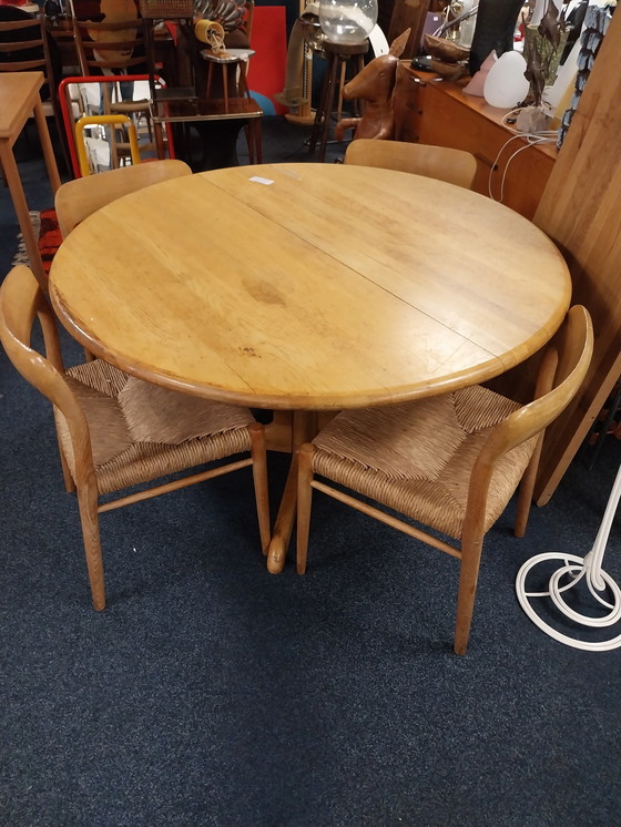 Image 1 of 1 x ensemble de salle à manger des années 1960 par Niels Otto Møller