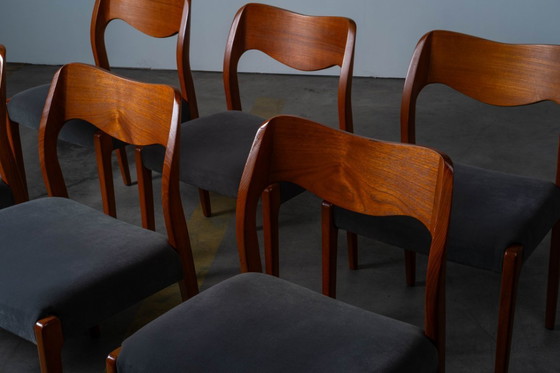 Image 1 of Niels O. Møller - Sedie da pranzo modello 71