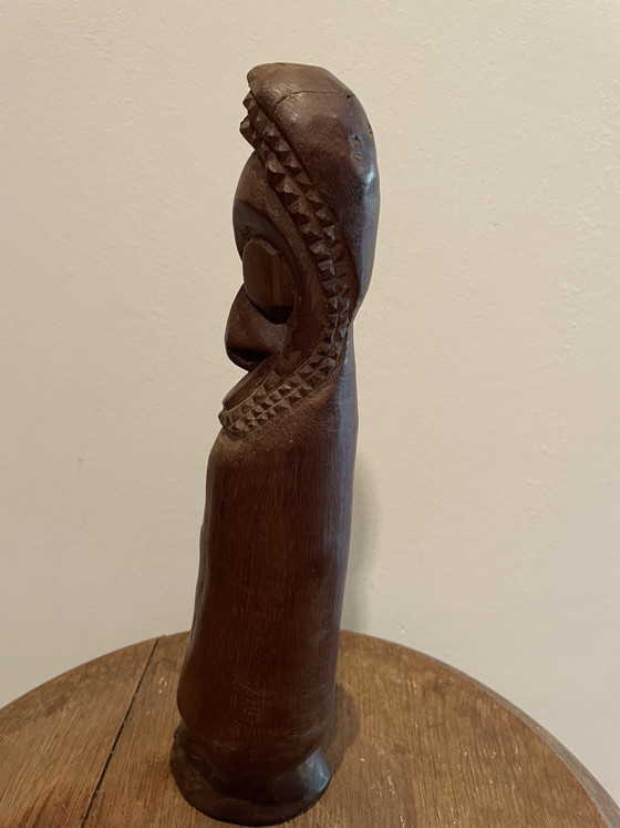 Image 1 of Tamburo a fessura proveniente da Vanuatu